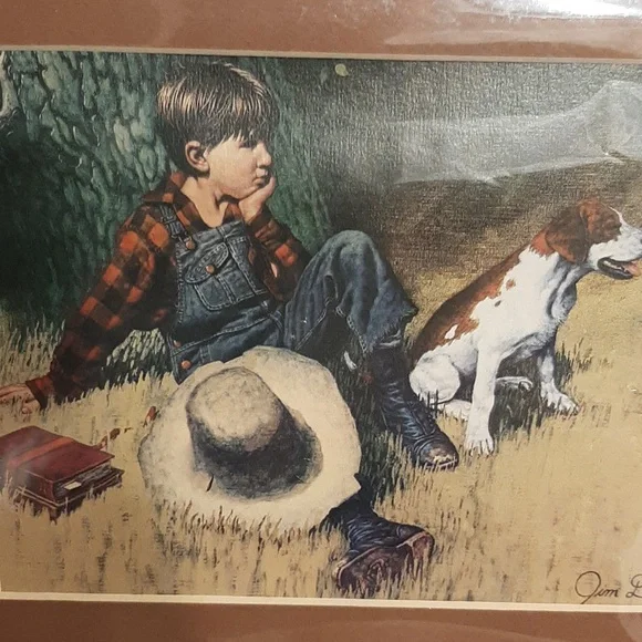 (First Day of School) Printed by Jim Daly - Picture 2 of 6